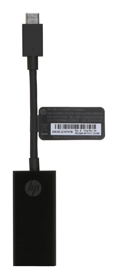 Hp Usb C To Hdmi 20 Adapter 2pc54aa Hp Sklep Empikcom