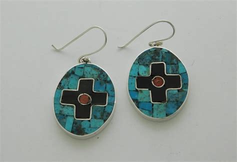 😢SOLD – MARY CORIZ & JOHN AGUILAR Santo Domingo Earrings