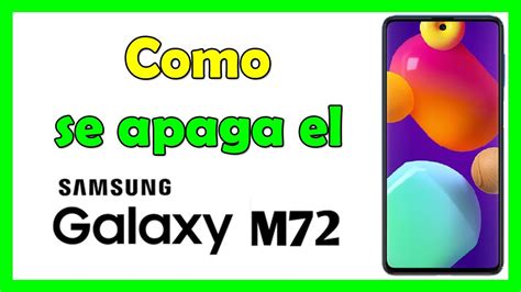 Como Apagar Samsung M G Como Se Apaga El Galaxy M G Youtube