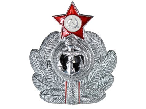 Кокарда ВМФ СССР офицерская