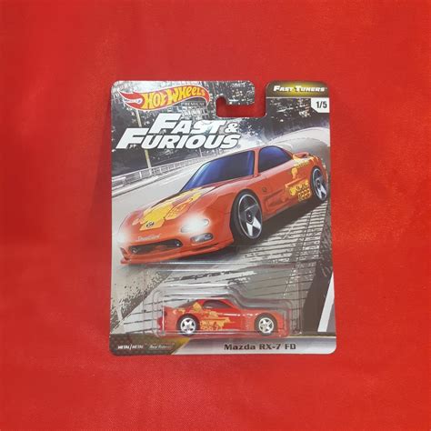 Jual Hot Wheels Premium Mazda RX 7 FD Fast Furious Fast Tuners Shopee Indonesia