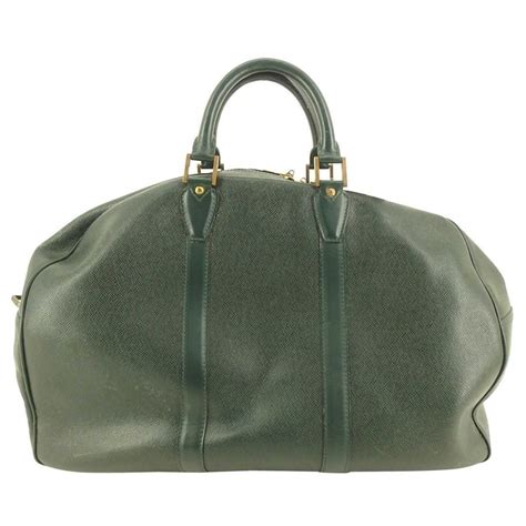 Louis Vuitton Green Epi Leather Kendall Gm Duffle Bag At 1stdibs