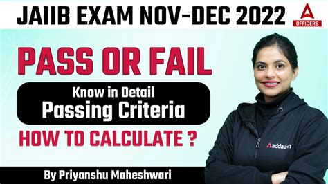 Jaiib Nov Pass Or Fail Jaiib Passing Criteria How To