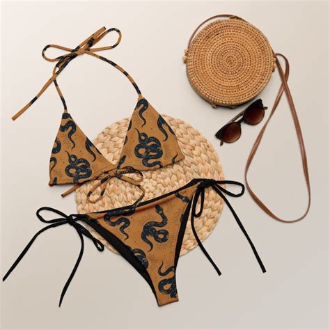 Gothic Micro String Bikini Etsy