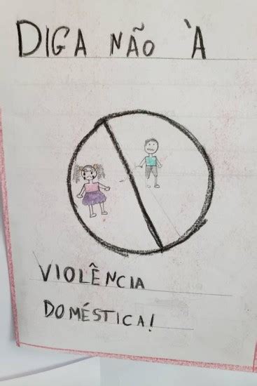 Veja Desenhos Feitos Por Crian As Sobre Viol Ncia Dom Stica