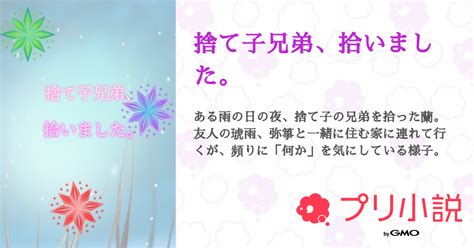 捨て子兄弟、拾いました。 全11話 【連載中】（華衣受験終わるまで低浮さんの小説） 無料スマホ夢小説ならプリ小説 Bygmo