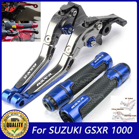 For SUZUKI GSXR 1000 Motorcycle Adjustable Brake Clutch Levers