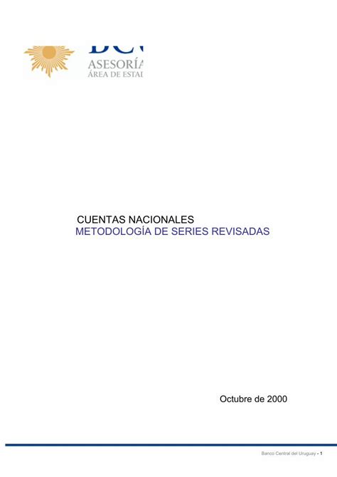 PDF CUENTAS NACIONALES METODOLOGÍA DE SERIES REVISADAS 2020 01 24