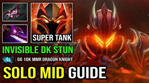 How To Solo Mid Dragon Knight Against Pro Storm With 1st Item Armlet