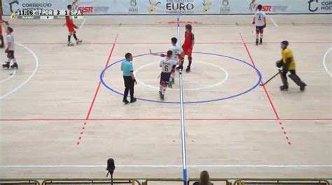 Europeo Sub 17 Hockey Patines España vs Portugal EN DIRECTO a qué