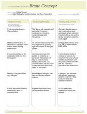 Safe Medication Administration Basicconcept Pdf Active Learning