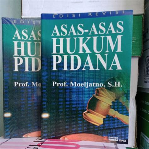 Jual Buku Asas Asas Hukum Pidana By Moeljatno Shopee Indonesia