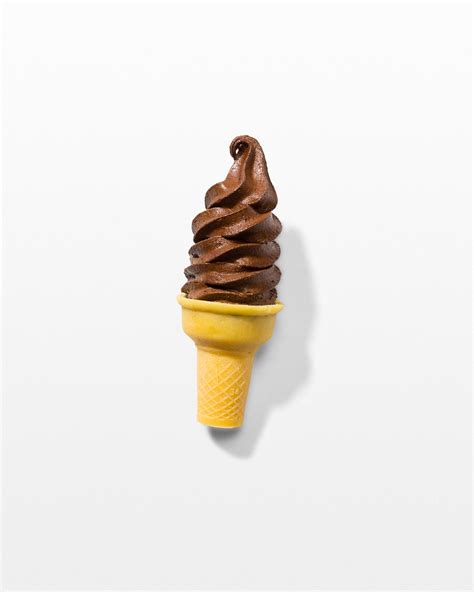 FF002 Bradley Chocolate Soft Serve Cone Prop Rental | ACME Brooklyn