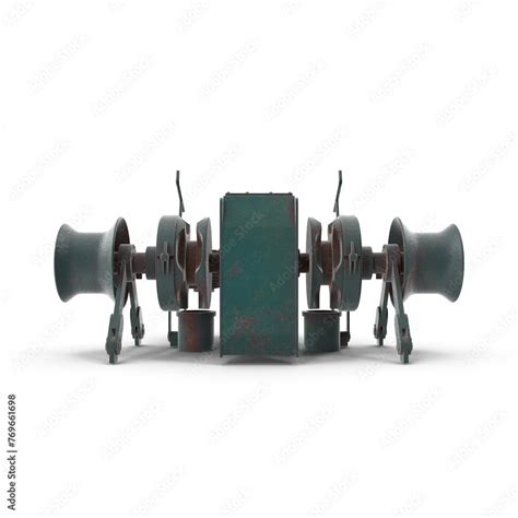 anchor windlass mechanism stock illustration adobe stock