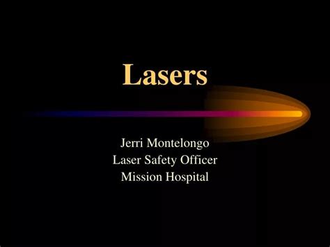 Ppt Lasers Powerpoint Presentation Free Download Id2007705