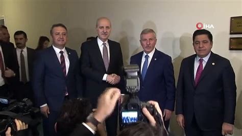 Tbmm Ba Kan Numan Kurtulmu Saadet Partisi Ni Ziyaret Etti