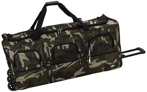 Buy Rockland Luggage 40 Inch Rolling Duffle Bag Camouflage X Large At