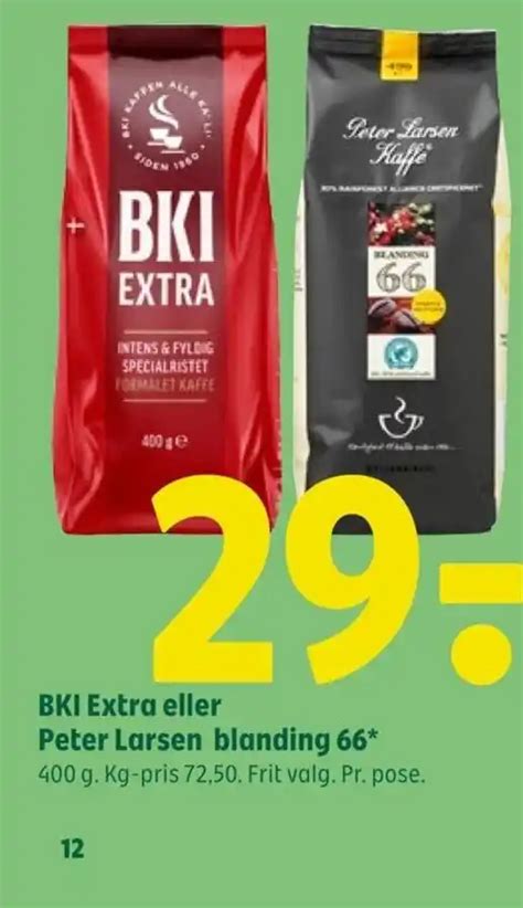 BKI Extra Eller Peter Larsen Blanding 66 Tilbud Hos Coop 365