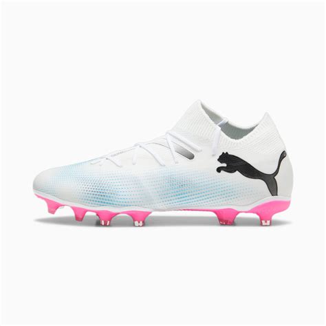 Future 7 Match Fgag Mens Football Boots Puma White Puma Black