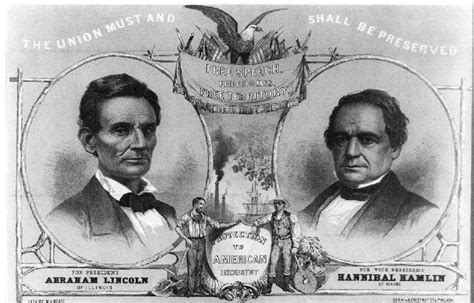 Banner (REASE 1860) from the presidential election campaign in 1860... | Download Scientific Diagram