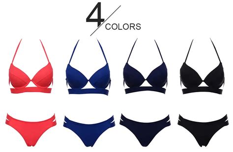 Andzhelika Bikini Set In Leopard Print Or Solid Colors Surfside Bikinis