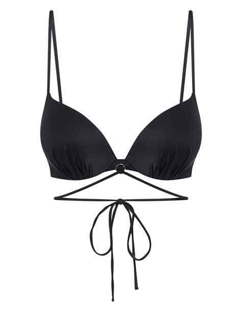 Góra od bikini super push up Gabrielle czarny ESOTIQ