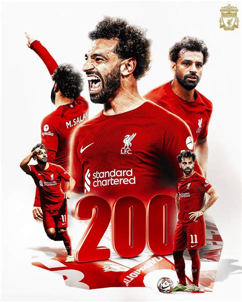 Lfc 200 Premierleague Appearances In Red For Mosalah 👑 Rliverpoolfc