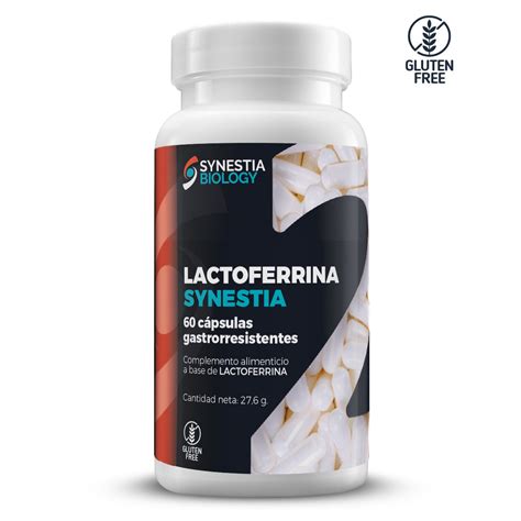 Lactoferrina Synestia 60 cáps 460 mg Synestia Biology