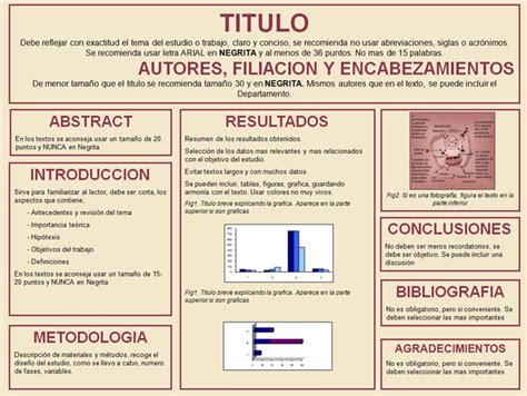 Que Debe Tener Un Poster Cientifico Image To U