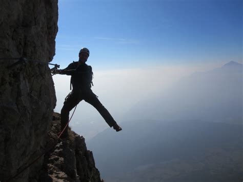 Via Ferrata Delle Aquile Cima Paganella Guida Alpina Dolomiti