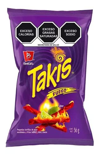 Botana Barcel Takis Fuego 56g Mercadolibre