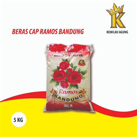 Jual Beras Premium RAMOS BANDUNG 5KG 10KG 20KG CARGO Dan SAMEDAY