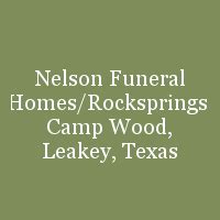 Recent Obituaries | Nelson Funeral Homes