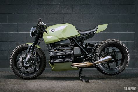 Sharp BMW K100 Cafe Racer Adds Some Much Needed Sportiness To Motorrad