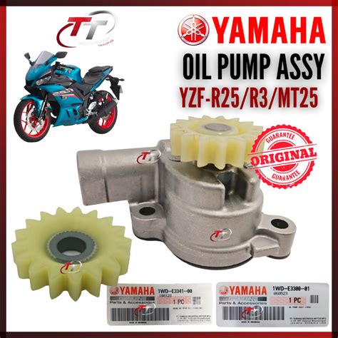 R25 YZF R25 R3 MT25 OIL PUMP ASSY IDLE GEAR 4T PAM MINYAK ENGINE PUM