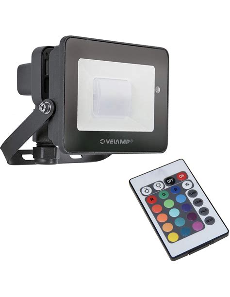 Velamp Is Padlight Rgb Projecteur Led Smd Avec T L Commande W Rgb