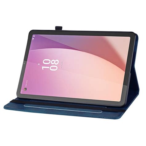 Lunso Lenovo Tab M Luxe Bookcase Hoes Donkerblauw Casualcases