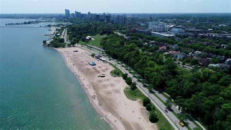 Milwaukee-area beaches from Lake Michigan to Pewaukee Lake