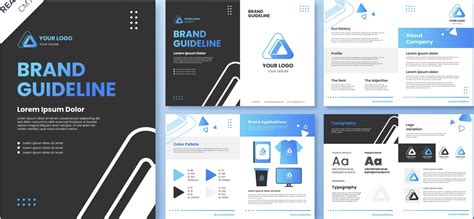 Free & Paid Brand Book Guideline and Template - Inspiration & Productivity for Everyone