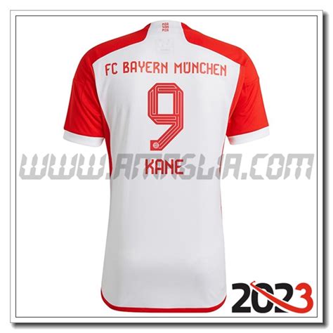 Prima Maglia Calcio Bayern Monaco KANE 9 2023 2024 12324Number 68