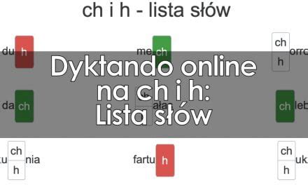 Trudne dyktando online Wiosna na pisownię RZ i Ż dla klas 6 7 8