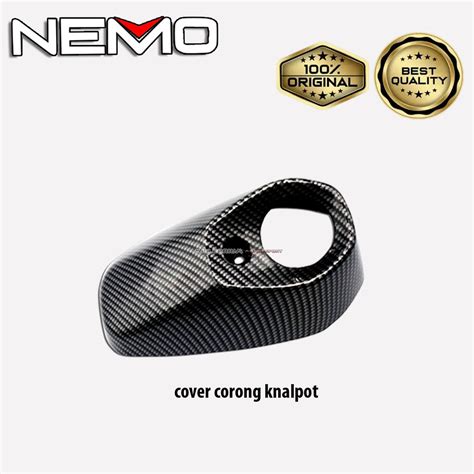 Jual Cover Cvt Knalpot Stang Tangki Ducktail Corong Xmax Carbon