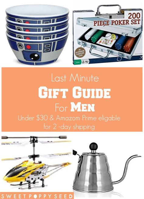 Last Minute T Guide For Men Under 30 And Amazon Prime Eligible