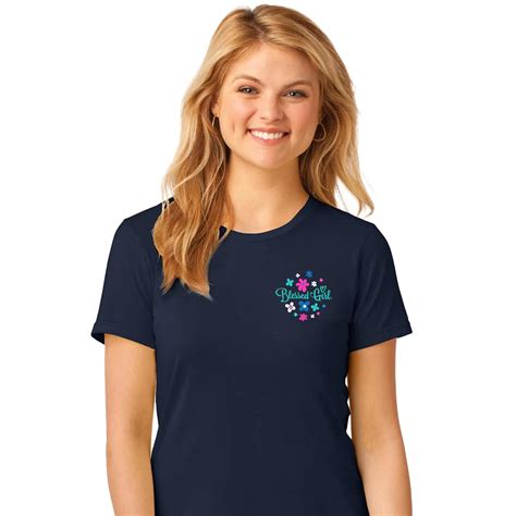 Womens T Shirts Blessed Girl T Shirts