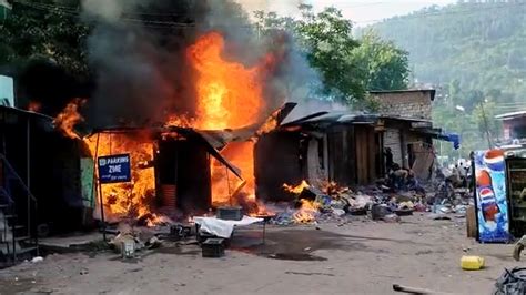 J K Five Shops Damaged In Fire Incident In Reasi Daily Excelsior