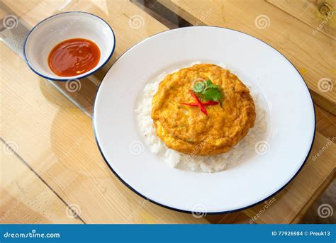 Omelette Thai Style Stock Photo Image Of Cuisine Dinner