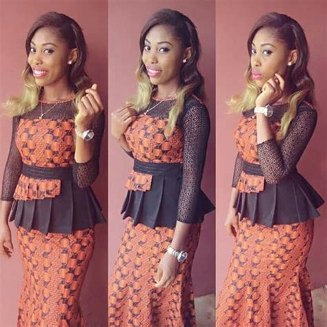 Classic And Beautiful Ankara Styles For Ladies Skirt And Blouse Dezango