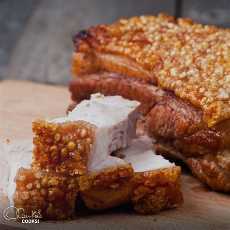 Crispy Pork Belly Recipe | Olenka Cooks Peruvian Cuisine