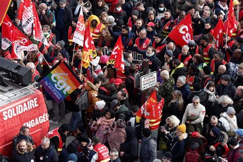 Segundo D A De Huelgas Y Manifestaciones En Francia Fotos