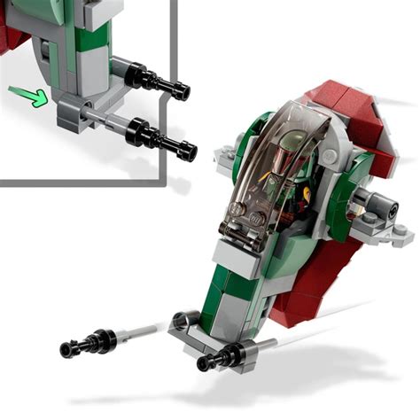 Lego Star Wars Set Boba Fetts Starship Microfighter Smyths Toys